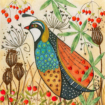Flights of Fancy Partridge Embroidery Kit Primary Image