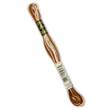 DMC Embroidery Floss - 105 Variegated Tan/Brown Primary Image