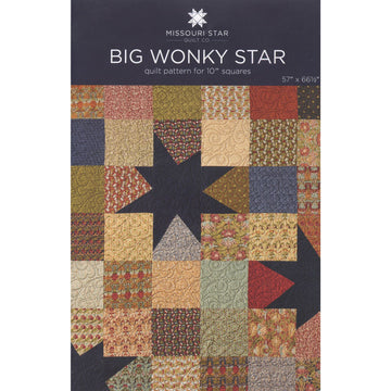 Big Wonky Star Quilt Pattern by Missouri Star