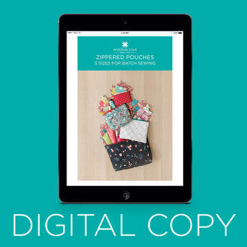 Digital Download - Zippered Pouches - 3 Sizes for Batch Sewing by Missouri Star Primary Image
