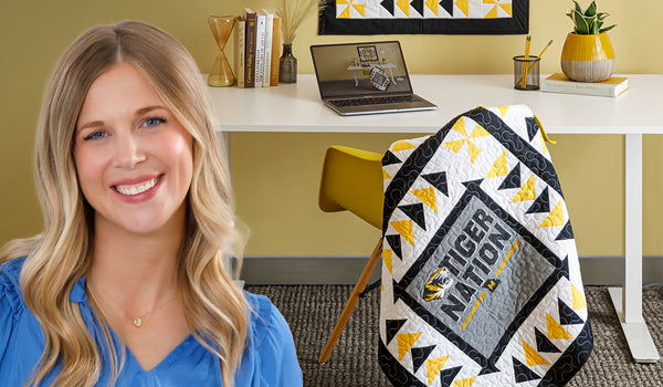 Two Color Collegiate Quilts