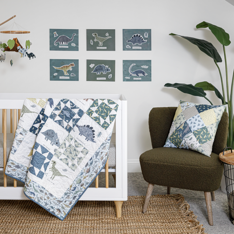 shop adorable fabrics from the d is for dinosaur collection from dear stella.