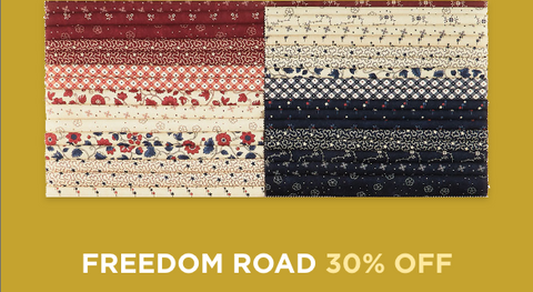 freedom road fabric collection by Kansas Troubles Quilters for Moda Fabrics