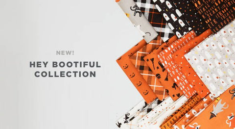 Shop the Hey Bootiful Fabric Collection from Riley Blake Designs here.