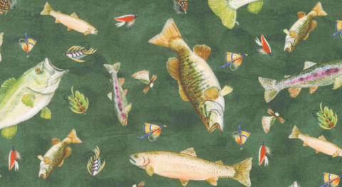Shop fish fabric prints from the fishful thinking fabric collection here. 