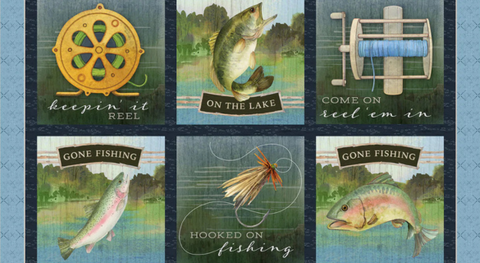 Gone Fishing Fabric Collection