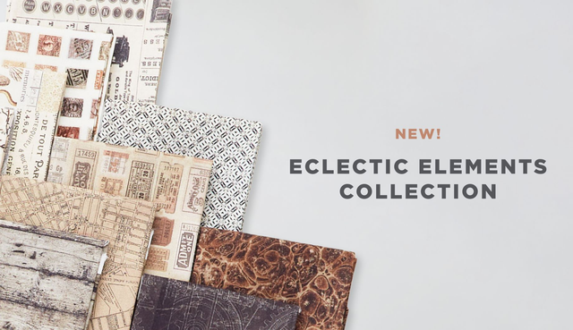 Tim Holtz Eclectic Elements Fabric Collection