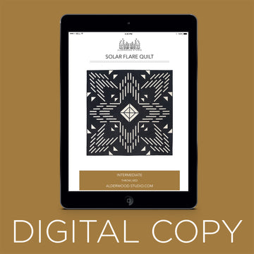 Digital Download - Solar Flare Quilt Pattern