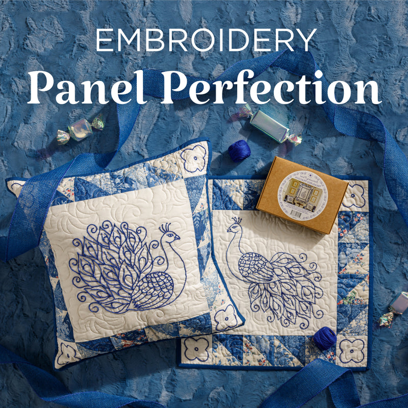 Embroidery panel perfection