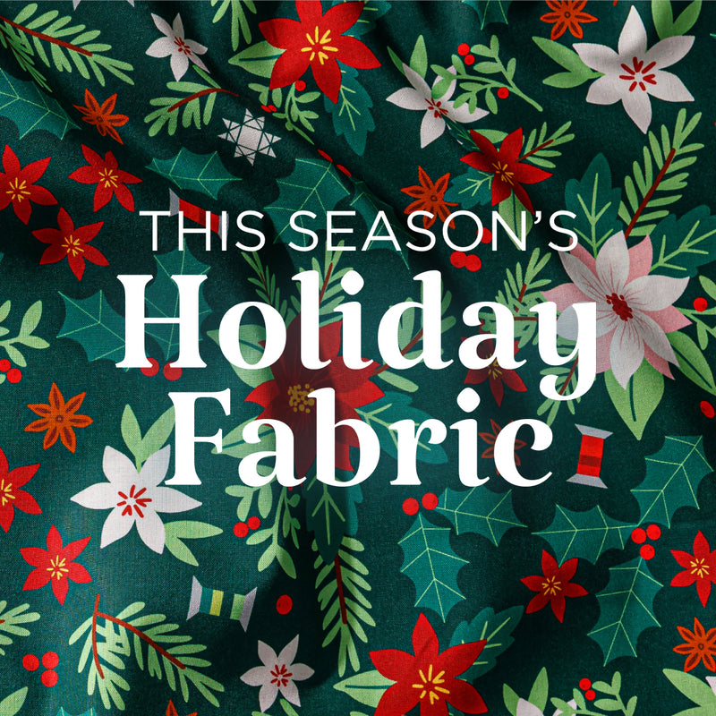 The season's holiday fabric