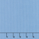 Creating Memories - Summer - Woven Plaid Blue Yardage Primary Image