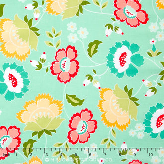 Ardently Austen - Austen Main Teal Yardage