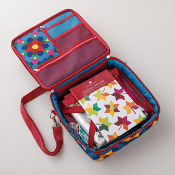 Missouri Star "Falling Into EPP" Project Bag, Kit and Notions