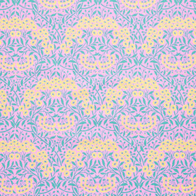Kaffe Fassett x The Original Morris & Co. - Michaelmas Daisy Pink Yardage