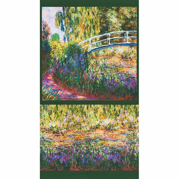 Claude Monet - Bridge Garden Digitally Printed Panel