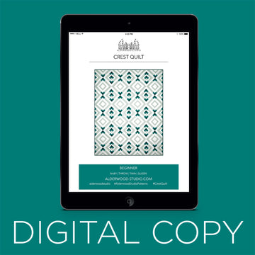 Digital Download - Crest Quilt Pattern