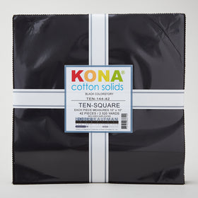 Kona Cotton - Black Ten Squares Primary Image