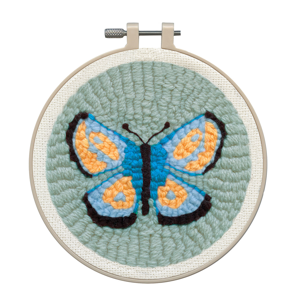 Butterfly Punch Needle Embroidery Kit