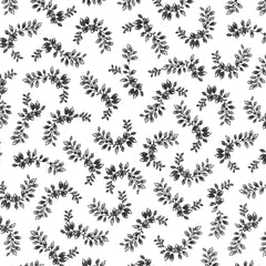 Blackout - Leaves Snow Yardage
