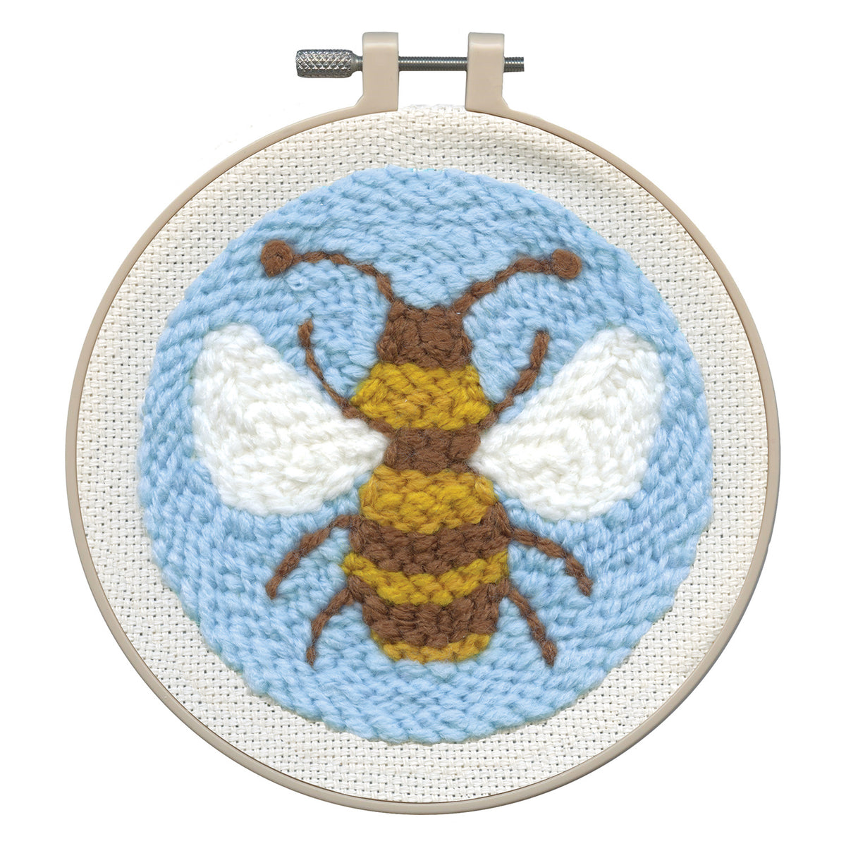 Bee Punch Needle Embroidery Kit