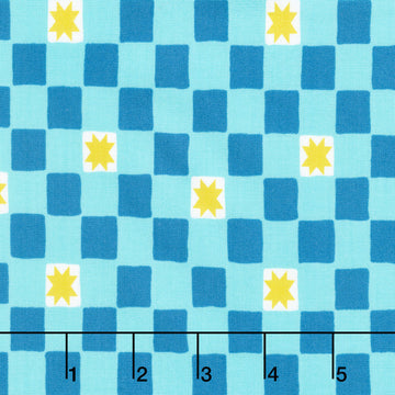 Color Pop Playground - Twinkle Tiles Reef Yardage