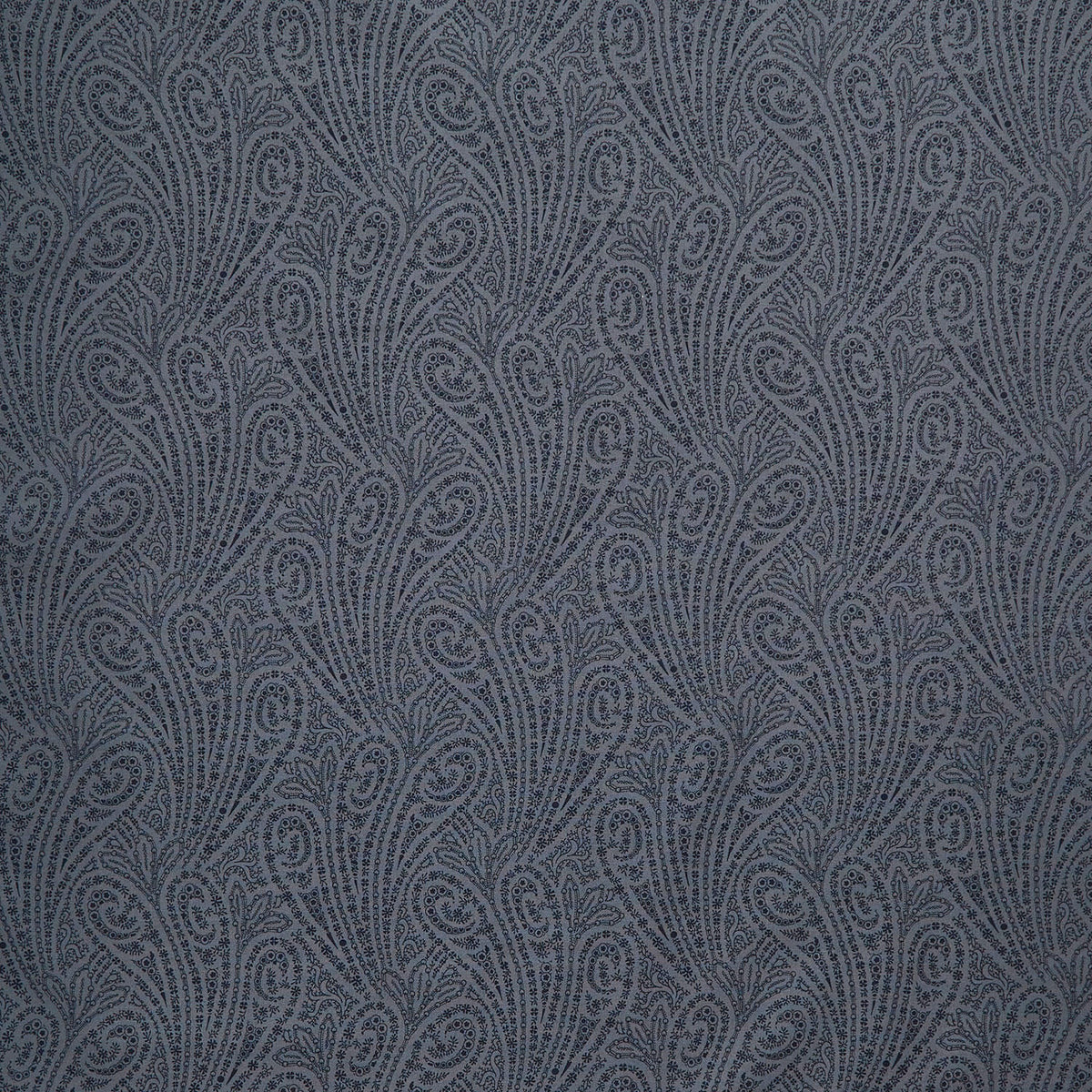 Grand Paisley - Grand Paisley Pewter Yardage