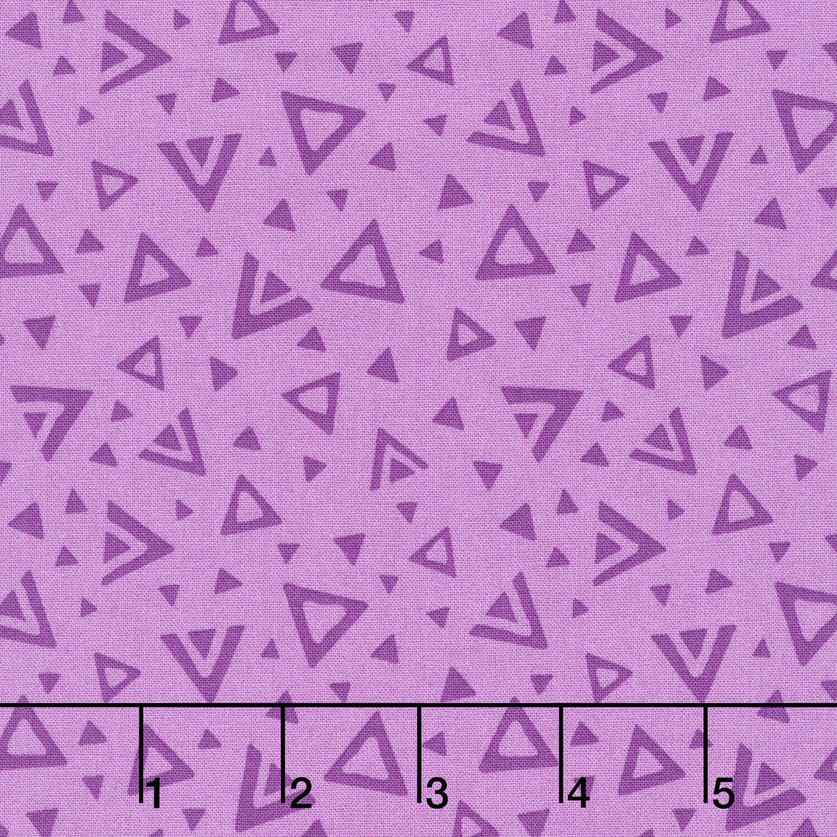 Moody Hues - Triangles Plum Yardage