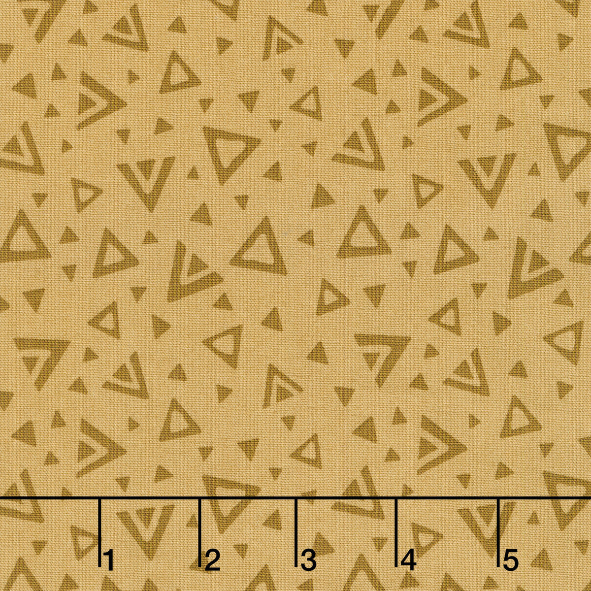 Moody Hues - Triangles Gold Yardage