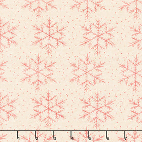 Jingle Bell - Snowfall Latte Yardage