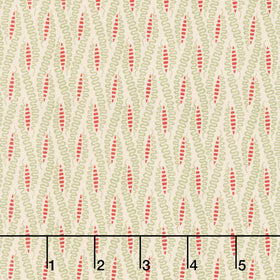 Jingle Bell - Ribbon Candy Frosting 108" Wide Backing
