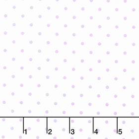 Little Ladies - Tickle Dots Lilac Yardage