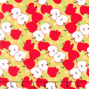 Back to School - Apples Sunshine Yardage