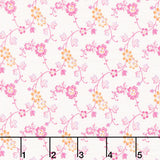 Beloved Blossoms - Meander Blush Yardage