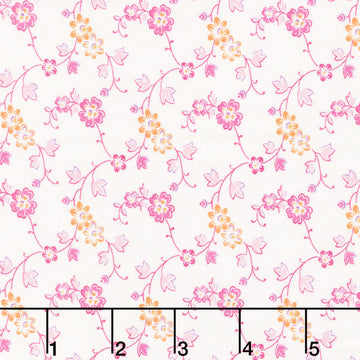 Beloved Blossoms - Meander Blush Yardage
