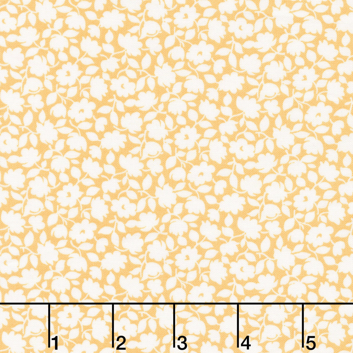 Beloved Blossoms - Posy Buttercup Yardage