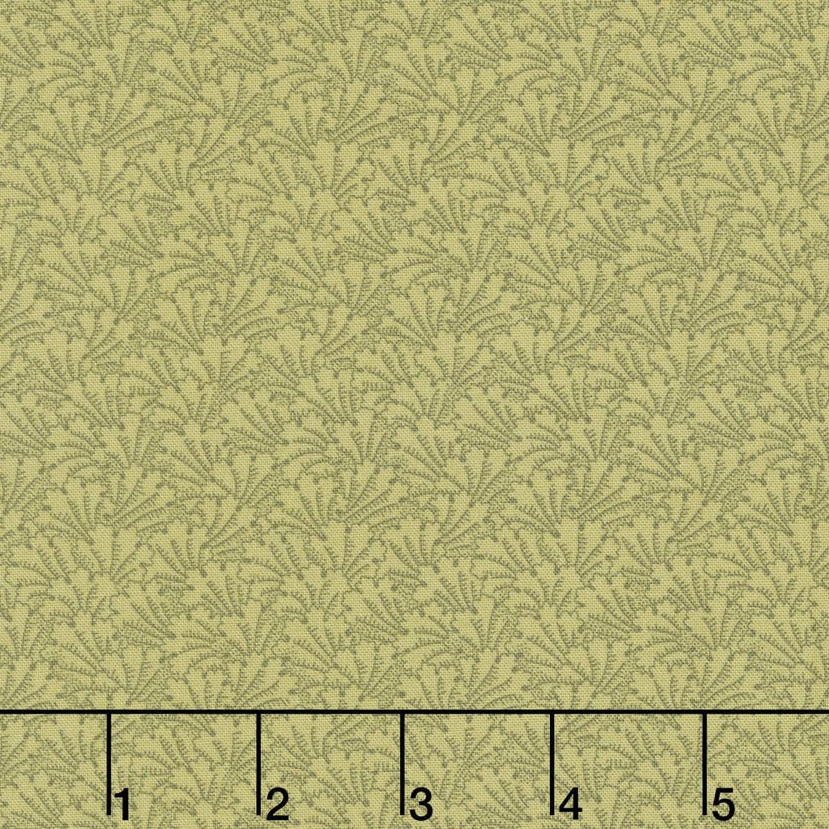 Paradise - Sea Fan Wasabi Yardage