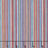 Orbit - Fine Stripe Blue Yardage