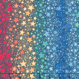 Orbit - Ombre Star Blue Yardage