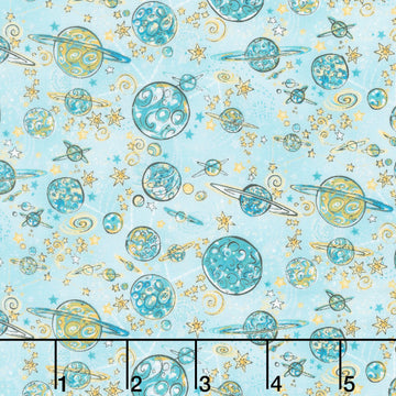 Orbit - Galaxy Aqua Yardage