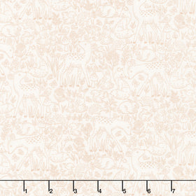 Little Ones - Etched Brown Yardage
