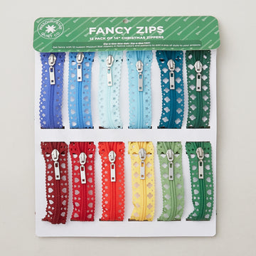 Missouri Star Fancy Zips Christmas (12pk)