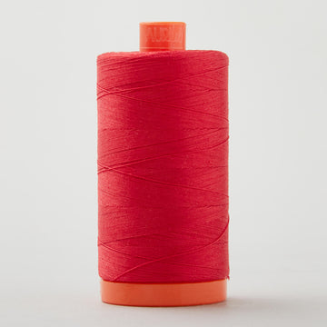 Aurifil 50 WT Cotton Mako Large Spool Thread Red