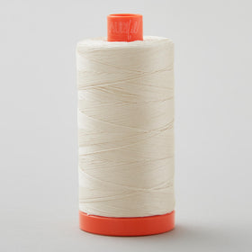 Aurifil 50 WT Cotton Mako Large Spool Thread Light Beige