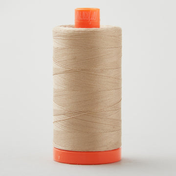 Aurifil 50 WT Cotton Mako Large Spool Thread Linen