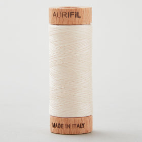 AURIfil™ 80 WT Cotton Spool Thread - Light Sand