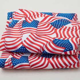Patriotic - Flag Celebration White 108" 3 Yard Cut