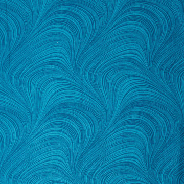 Wave Texture - Turquoise 3 Yard Cut
