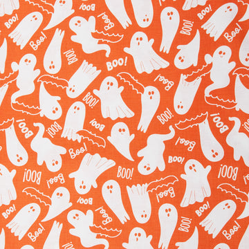 Ghostly Glow - Orange Glow in the Dark 2 Yard Cut