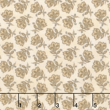 Prairie Chicks - Tossed Jacobean Vanilla Yardage