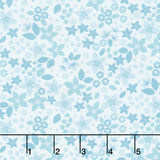 Holly & Hearth - Star Flowers Frost Yardage